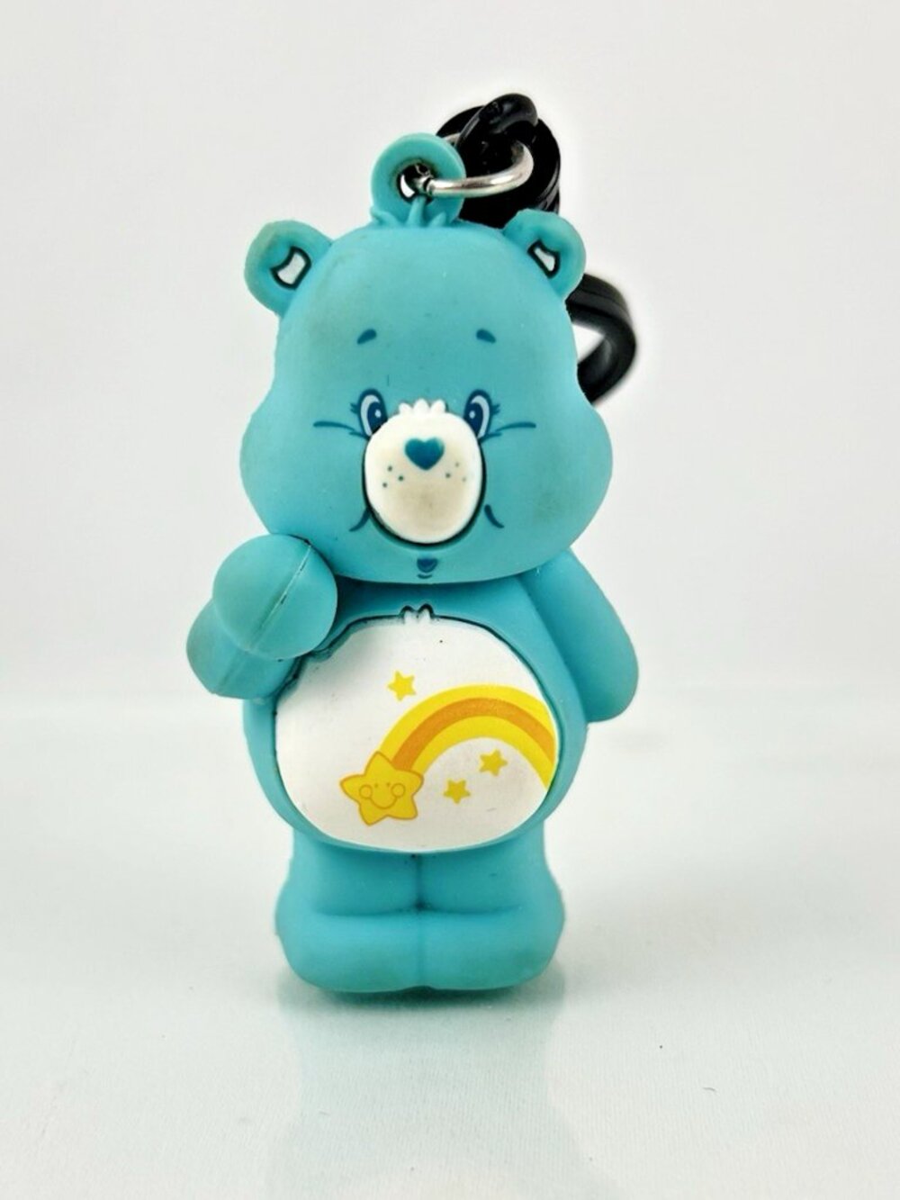 Care Bears Wish Bear 2" Backpack Clip Blind Bag Series 1 Purse Charm, Key Chain
